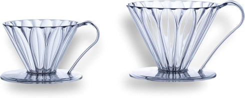 CAFEC Sanyo PFD-4 Flower Dripper, CUP 4 Clear...