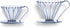 CAFEC Sanyo PFD-4 Flower Dripper, CUP 4 Clear...