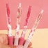 4 Pcs Rose Mechanical Pencil 0.5mm Cute Mechanical Pencil Pink Flower Pencil School Pencil for Girl Women Drawing Pencil (Rose)...