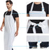 Nanxson TPU Waterproof Apron Lightweight Industrial Work Apron with Adjustable Buckle Butcher Aprons for Dishwashing CF3148...