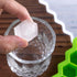 2 PCS Premium Ice Cube Trays, AUSSUA Silicone Ice Cube Molds with Sealing Lid, 74-Ice Trays, Reusable, Safe Hexagonal Ice Cube Molds, for Chilled ...