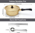 AHIER Ramen Pot, Korean Ramen Cooking Pot With Lid Spoon and Chopsticks, Korean Ramen Noodle Pot Fast Heating For Kitchen Cookware (Single Handle)...
