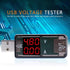 Taidda USB Tester, Multimeter Charger USB Tester USB Color LCD Voltmeter Ammeter Current Meter Multimeter Charger USB Tester for Most Applications...