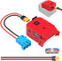 Power Wheel Adapter for Milwaukee M18 18V Battery, with Wire Harness Connector Compatible with Peg-Perego 12 Volt Ride On Toys, Battery Protection...