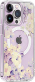 for iPhone 11 Magsafe Case, Floral Slim Shockproof Protective Hard PC+TPU Bumper Cute Flower Women Cover Magnetic case......