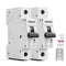 2Pack Miniature Circuit Breaker 40 Amps Breaker 120/240VAC1-Pole Circuit Breaker DIN Rail Mount, Thermal Magnetic AC Disconnect Switch for House, ...