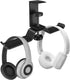 aceyoon Headphone Stand, Under Desk Hanger, Dual Headset Holder, Table Hook for Bag/Backpack/Gaming Headphone, 360 Rotatable, Black...