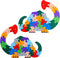 LovesTown Animal Wooden Puzzle, Alphabet Jigsaw Puzzle Alphabet Building Blocks Wooden Dinosaur Letters Numbers Block Toys for Kids Toys Preschool...