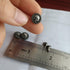 Mingchen 100 Pieces Retro Cute Skull Decorative Rivet Buttons Metal Castings Conchos Button Personality DIY Luggage Leather Goods Sewing Accessori...