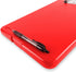 Super Z Outlet Slim Plastic Nursing RN Style Coaches Clipboard with Open Foldable Storage, Classroom Teacher College Size (9.5" x 13.5") (Red)...