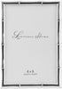 Lawrence 710146 Silver Metal Bamboo 4x6 Picture Frame...