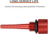 Magnetic Tip Oil Dipstick Dip Stick Compatible with Predator 3500 Watt 3500W Inverter Generator w/O-Ring - Red...