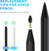 Black Replacement Tips for JAMJAKE K10 Stylus Pen (4 Pack)...