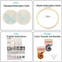 Konrisa Embroidery Starter Kits with Butterfly Flower Pattern, Stamped Cross Stitch Kits for Beginners Adults DIY Sewing Include Embroidery Hoop E...