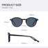 ZENOTTIC Polarized Round Sunglasses, Stylish Sunglasses for Men and Women Retro Classic, Multi-Style Selection...