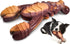 PETSTA Indestructible Dog Toys for Aggressive Chewers, Extreme Tough Dog Toys for Large Dogs, Real Beef Flavored, Dog Bone for Medium/Large Dogs B...