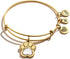 Alex and Ani Expandable Bangle for Women, Crystal Paw Prints of Love Charm, Rafaelian Finish, 2 to 3.5 in...