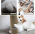 Cat Nail File Scratcher Wrapped Around a Cat Scratching Post, Cat Scratch Pad with 80 Aluminum Oxide Grit, Nail File for Cats Can Help to Trim You...