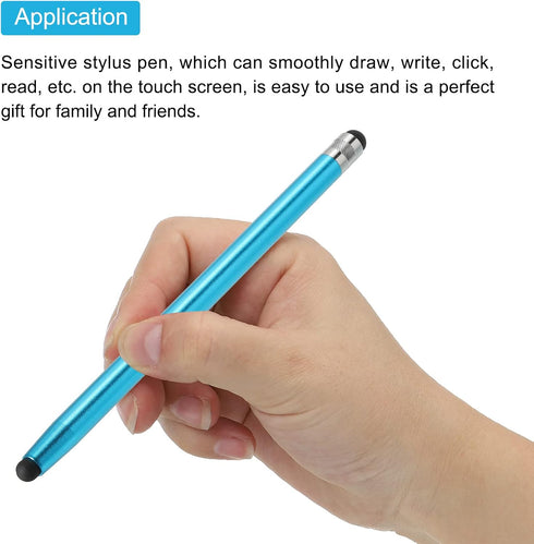 MECCANIXITY 10pcs Stylus Pens for Touch Screens Dual Rubber Tips Capacitive Stylus Universal Tablet Pen Sensitivity Precision......