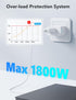 Govee Smart Plug with Energy Monitoring, WiFi Bluetooth Plug Work with Alexa and Google Assistant, 15A Smart Outlets with Timer & Group Controller...
