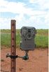 HME T-Post Trail Camera Holder | Compact Sturdy Adjustable Design | Easy Installation & Versatile Compatibility...