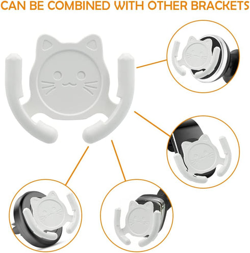 Multi-Surface Holder Car Mount 3 Pack Compatible for Popsocket Grip Holder for Pop Socket Mount Device Support Accessory Home Office Desk Wall Mou...
