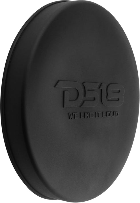 DS18 Hydro CS-8/BK 8" Silicone Marine Speaker Cover - Water, Dust and UV Rays Protection - Compatible with Tower Speakers - Great durability - Spe...