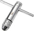 uxcell Adjustable Ratchet Tap Wrench T-Handle, for Metric M5-M12 Thread Taps, Ratcheting T Handle Holder Reamer Hand Tapping Tool for Machinist Re...