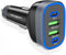 USB C Car Charger, Meagoes 72W 4 Ports Super Fast Automobile Charger Compatible for iPhone 15 Pro/Max/14/13/12/11/iPad Air, Samsung Galaxy S23 Plu...