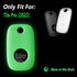 Geiomoo Silicone Case Compatible with Tile Pro 2022, Protective Cover with Carabiner (Luminous Green)...