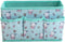 Kawaii Collapsible Storage Bin, Cute 4 Grids Storage Box Makeup Holder Office Desk Organizer Room Decor for lipstick?makeup brush?hair accessories...