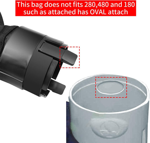 UCEDER Black 360 380 Bag Replacement for Polaris Pool Cleaner Parts, All Purpose Pool Debris Filter Bags with Anti-Rust Zipper(2 Pack)...
