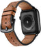 Mifa Leather Band Made for Apple Watch 10 42mm 9 8 7 41mm 6 SE 5 4 40mm 38mm iwatch Series 1 2 3 Nike Sports Replacement Strap Bands Dressy Classi...
