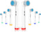 Replacement Brush Heads Fit for Braun Electric Toothbrushes, 8PCS, Extra Soft Bristles, for Sensitive Gum Care Brush Heads Refill, Compatible with...