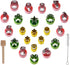 Stainless Steel Fruit Vegetable Cookie Cutters Set for Cute Fun Food, Big and Small Animal Shapes for Boys and Girls (23Pcs-Fruit Cutters)...