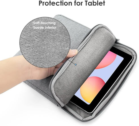 ProElife 10-11 Inches Water-Resistant Tablet Sleeve Case for Samsung Galaxy Tab A8/S7/ A7/S6 Lite/S6 |10.9'' iPad Air 4/5|Surface Go 1/2/3 10.5'' ...