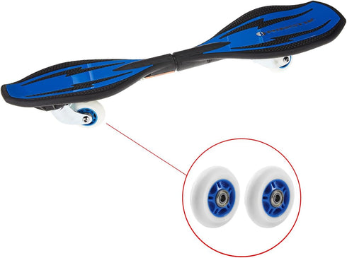KAMIER Rip Stik 76mm Wheels Replacement for Razor RipStik Ripster Ripsurf Caster Board FlashRider RipRider PowerRider 360 Caster Trike Kids Scoote...