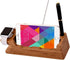 MOOZO Bamboo Wood Desktop Charging Dock Station Charger Holder Cradle Stand Compatible iPhone 16 15 14 13 12 11 Pro Max Apple Watch 2 3 4 / iWatch...