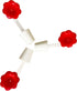 National Artcraft® RED Floral-Style Hummingbird Feeder Tubes - Make Your Own Hummingbird Feeder (Pkg/3)...