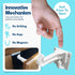 Upgraded Invisible Baby Proofing Cabinet Latch Locks (10 Pack) - No Drilling or Tools Required for Installation, Works with Most Cabinets and Draw...
