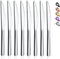HOMQUEN Steak Knives, 8 Piece Premium Stainless Steel Steak Knife Set, Meat Knife Sets, German Steak Knives Serrated, Tomato Knife, For Home, Kitc...