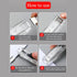 Non-marking binding Reusable Stapler for The elite White stapler for students Office workers...