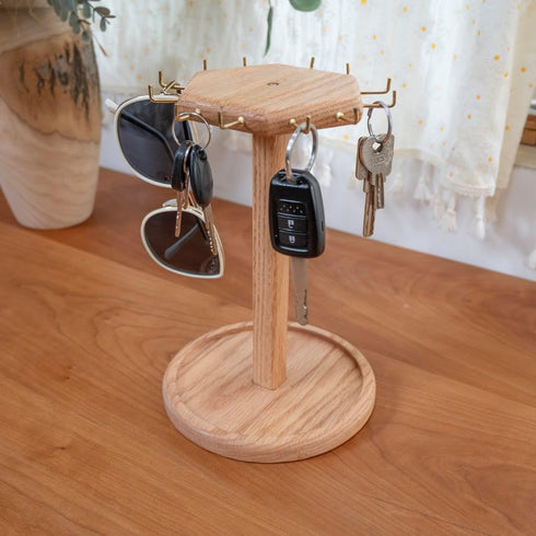 Sunglasses Organizer Wood Eyeglass Holder Stand Multiple Sunglass Display Stand Rack for 12 Pairs Eyeglasses Eyewear Organizer for Table Desk Coun...
