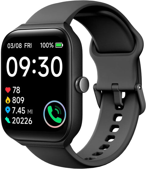Smart Watch for Men Women Alexa Built-in, 1.95" Fitness Tracker with Answer/Make Calls, IP68 Waterproof/Heart Rate/Sleep Tracker/100 Sports, Fitne...