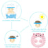 Baby Shower Cap Bath Visor Protection Adjustable Shower Bathing Cap Shield Safe Shower Shampoo Bathing Hair Washing Protector Visor Eye Ear Protec...