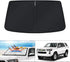 KUST Windshield Sun Shade Custom Fit for Toyota 4Runner 2010-2023 2024 2025 Sunshade Foldable Sun Visor Protector Blocks UV Rays Keep Your Car Coo...