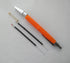 10 Ballpoint Pens,Retractable,Office Pens,1.0 mm Orange Pens Black Ink,Send 10 pcs ballpoint pen refills,Used for Office Writing Work Records.(Ora...