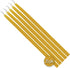 Hyoola Beeswax Taper Candles - 25 Pack - Handmade, All Natural, 100% Pure Scented Bee Wax Candle - Tall, Decorative, Golden Yellow - 9” Tall - Han...
