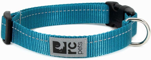 RC Pets Primary Collection 1" Dog Clip Collar, Medium, Dark Teal...
