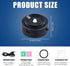 Magnetic Car Suction Cup Phone Holder, 360° Rotation Magnetic Suction Mobile Phone Mount Adjustable Cell Phone Suction Holder for Dashboard Windsh...